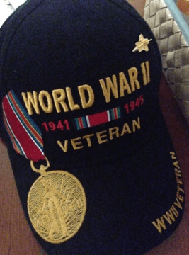 Veteran hat and medal